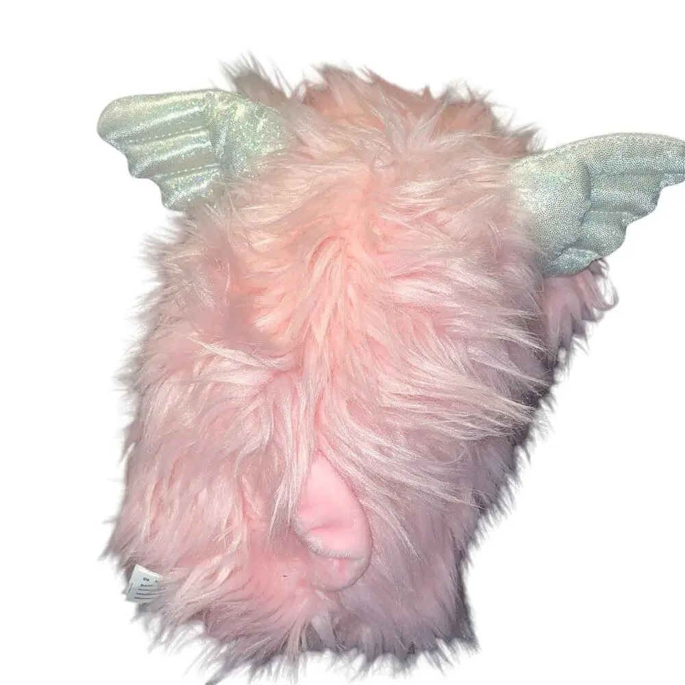 Justice Kellytoy Flying Pig Plush Silver Wings Stuffed Animal Pink Nursery Gift